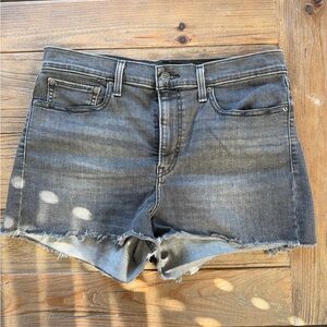 Women's Gray Levi’s Denim Shorts